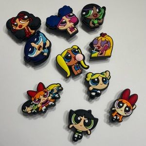 Powerpuff Girl Shoe Charms